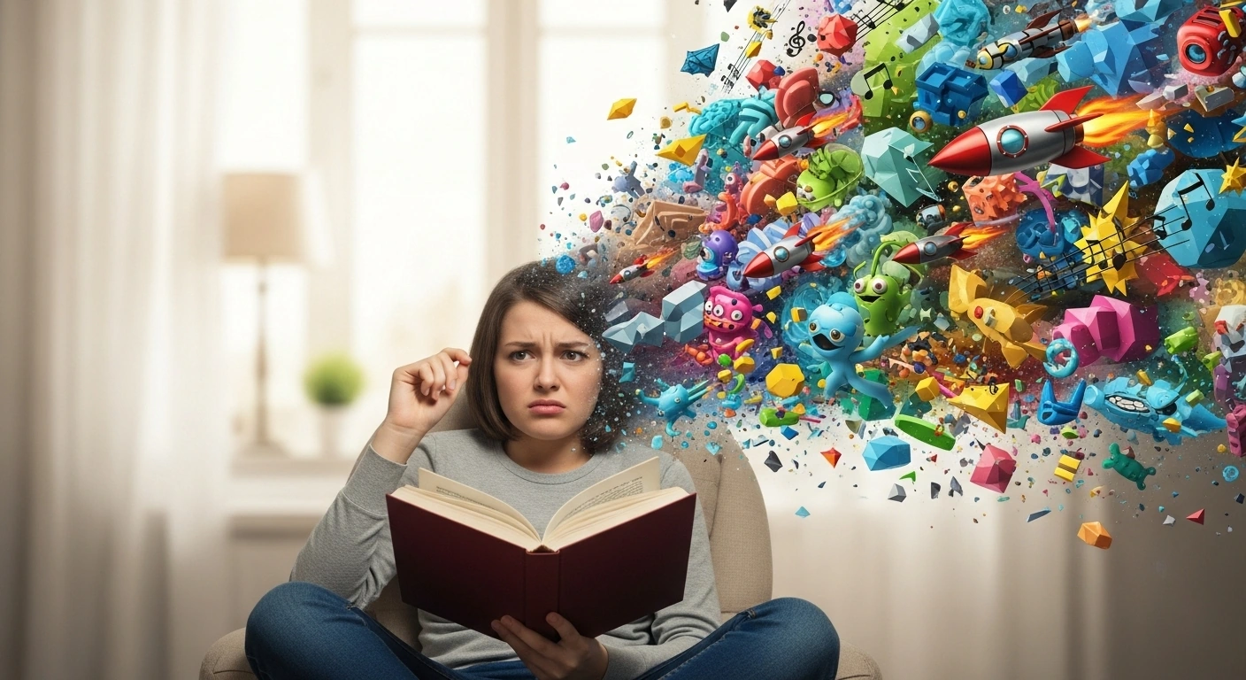 ADHD and Reading: How to Conquer Reading Difficulties, Improve Comprehension, and Actually Enjoy Books
